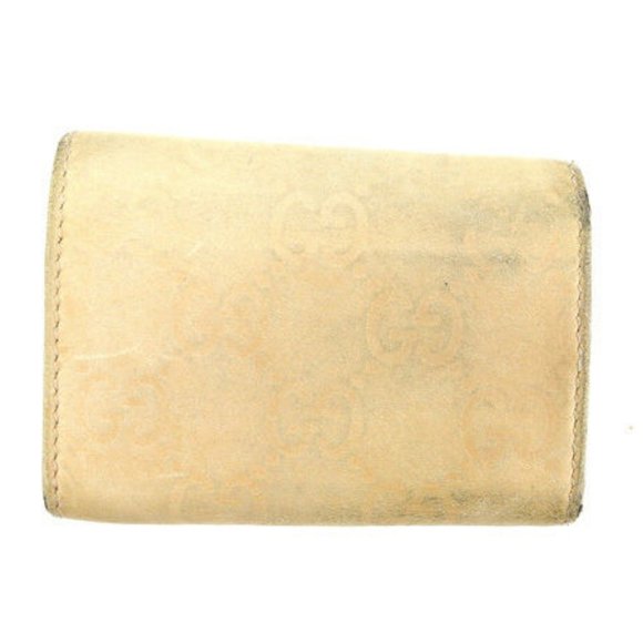 Gucci Key holder Key case Guccissima Beige Gold Woman Authentic Used Y4466 - Picture 5 of 6